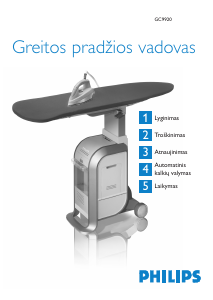 Vadovas Philips GC9920 Lyginimo sistema