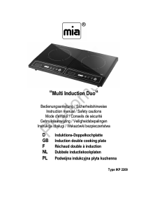 Manual Mia IKP 2209 Duo Hob