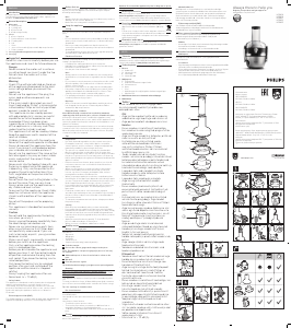 Kasutusjuhend Philips HR1922 Mahlapress