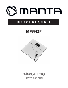 Instrukcja Manta MM442P Waga