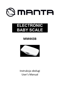 Instrukcja Manta MM443B Waga
