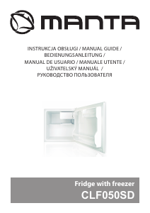 Instrukcja Manta CLF050SD Lodówka