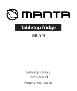 Instrukcja Manta MC519 Lodówka