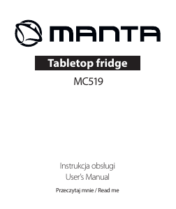 Bruksanvisning Manta MC519 Kylskåp