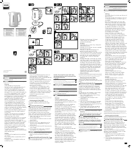 Manual de uso Philips HD9318 Hervidor