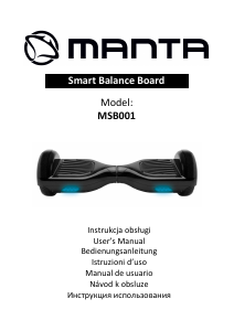 Manual Manta MSB001 Hoverboard