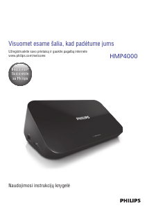 Vadovas Philips HMP4000 Medijos leistuvas
