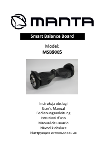 Manual Manta MSB9005 Hoverboard