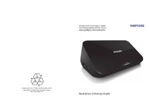 Vadovas Philips HMP5000 Medijos leistuvas