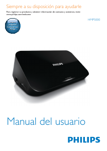 Manual de uso Philips HMP5000 Reproductor multimedia