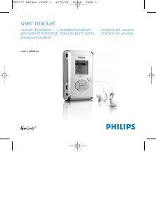 Bruksanvisning Philips HDD070 Mp3 spelare