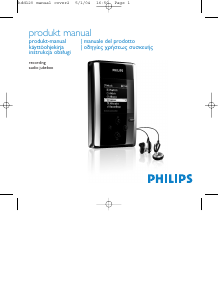 Bruksanvisning Philips HDD120 Mp3 spelare