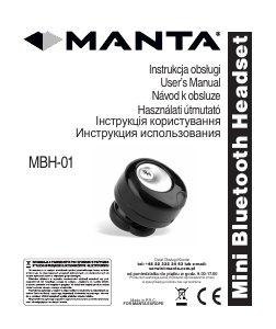 Handleiding Manta MBH-01 Carkit