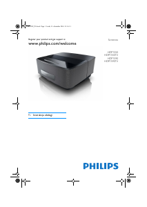 Instrukcja Philips HDP1550TV Screeneo Projektor