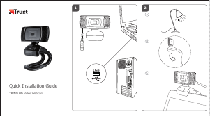 Instrukcja Trust 18679 Trino HD Kamera internetowa