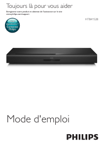 Mode d’emploi Philips HTB4152B Haut-parleur