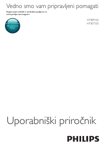 Priročnik Philips HTB7150 Zvočnik