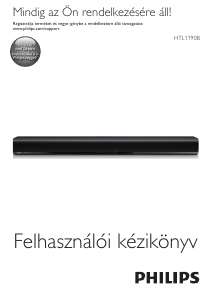 Használati útmutató Philips HTL1190B Hangszóró