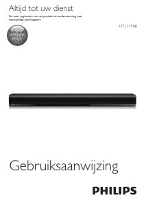 Handleiding Philips HTL1190B Luidspreker