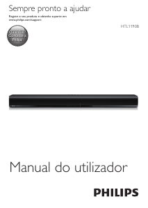 Manual Philips HTL1190B Altifalante