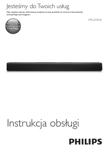 Instrukcja Philips HTL2101 Głośnik