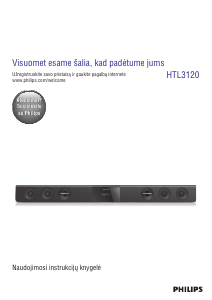 Vadovas Philips HTL3120 Garsiakalbis