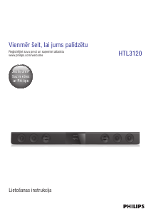 Rokasgrāmata Philips HTL3120 Skaļrunis