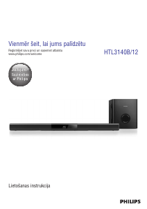 Rokasgrāmata Philips HTL3140B Skaļrunis
