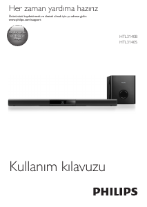 Kullanım kılavuzu Philips HTL3140B Hoparlör