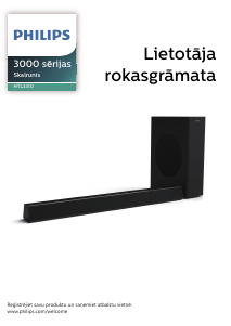 Rokasgrāmata Philips HTL3310 Skaļrunis