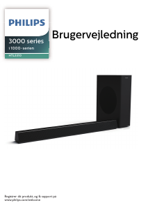 Brugsanvisning Philips HTL3310 Højttaler