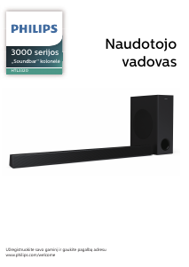 Vadovas Philips HTL3320 Garsiakalbis