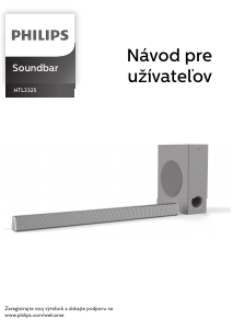 Návod Philips HTL3325 Reproduktor