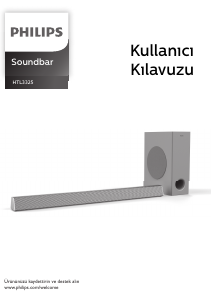 Kullanım kılavuzu Philips HTL3325 Hoparlör