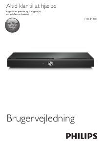 Brugsanvisning Philips HTL4110B Højttaler