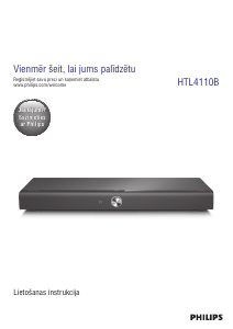 Rokasgrāmata Philips HTL4110B Skaļrunis