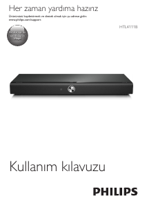 Kullanım kılavuzu Philips HTL4111B Hoparlör