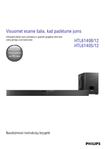 Vadovas Philips HTL6140S Garsiakalbis