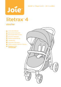 Manual Joie Litetrax 4 Carrinho de bebé