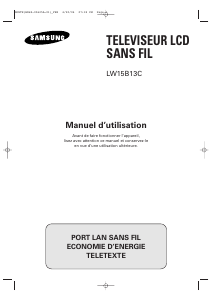 Mode d’emploi Samsung LW15B13C Téléviseur LCD