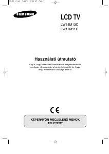 Használati útmutató Samsung LW15M13C LCD-televízió