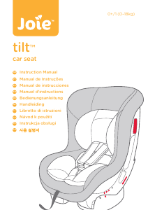 Manual de uso Joie Tilt Asiento para bebé