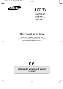 Használati útmutató Samsung LW20M11C LCD-televízió