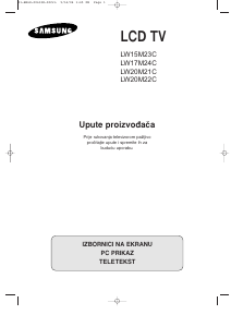 Priručnik Samsung LW20M21C LCD televizor