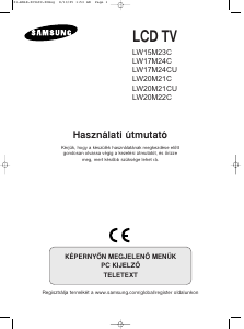 Használati útmutató Samsung LW20M21CU LCD-televízió