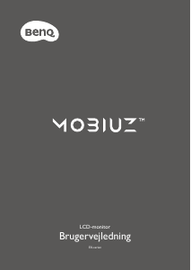 Brugsanvisning BenQ EX2710S Mobiuz LCD-skærm