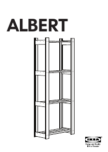 Használati útmutató IKEA ALBERT Szekrény