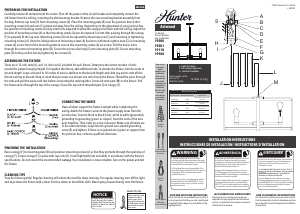 Handleiding Hunter 19001 Astwood Lamp
