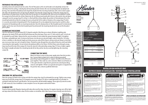 Handleiding Hunter 19246 Devon Park Lamp