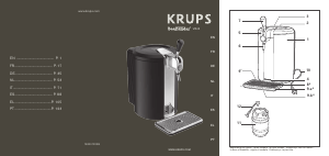 Manual de uso Krups VB452E10 BeerTender Tirador de bebidas